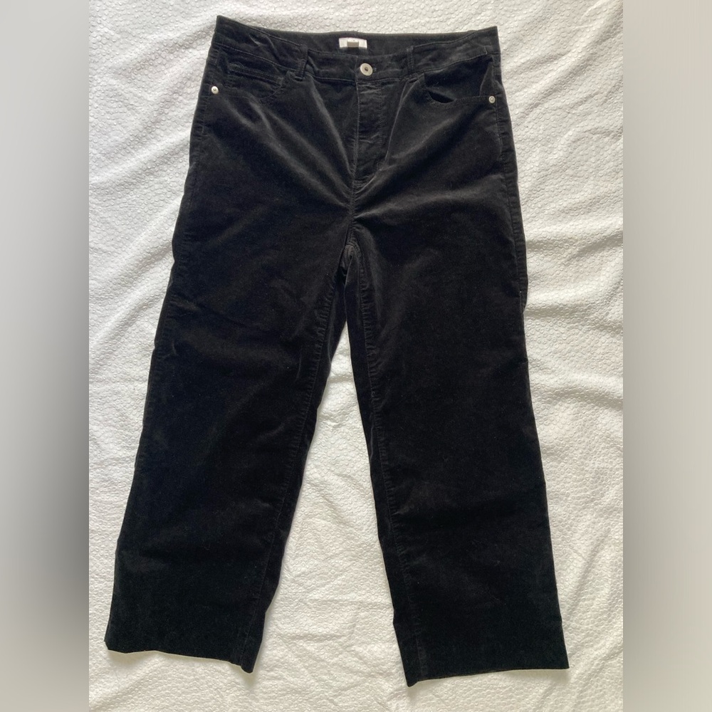 J.Jill Velvet Straight Leg hi-rise Jeans Pants